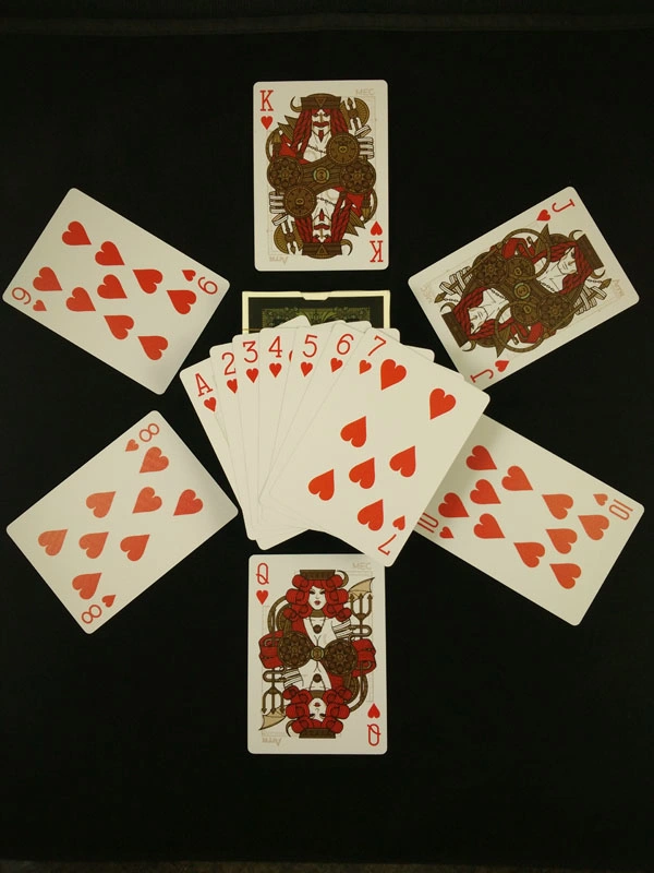 Poker personalizado el plástico y papel cartas para Casino