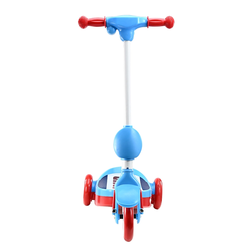 Children Three Wheels Mini Kick Electric Bubble Scooter Toy