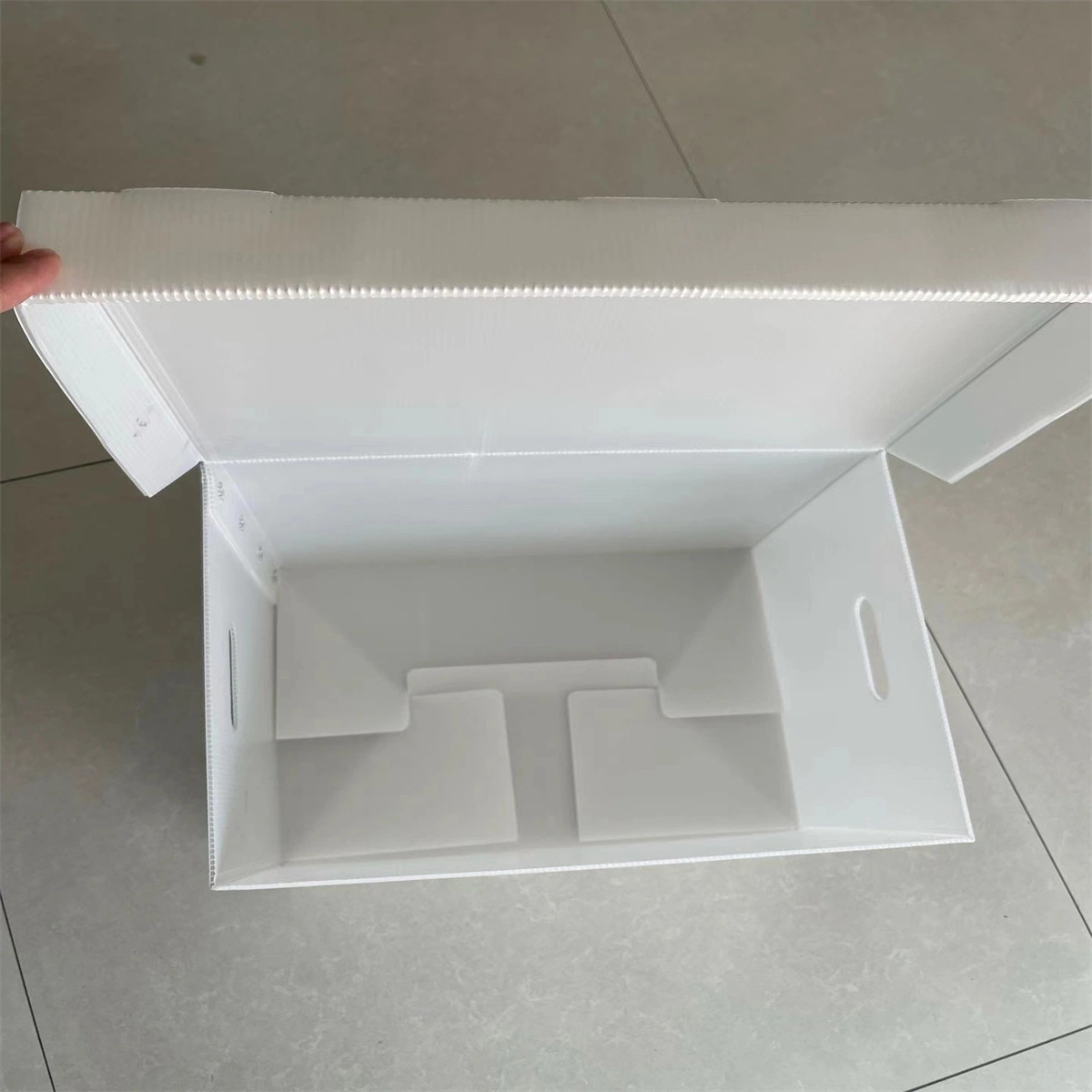 Customized Cheaper Foldable Polypropylene Corrugated Box PP Hollow File Case