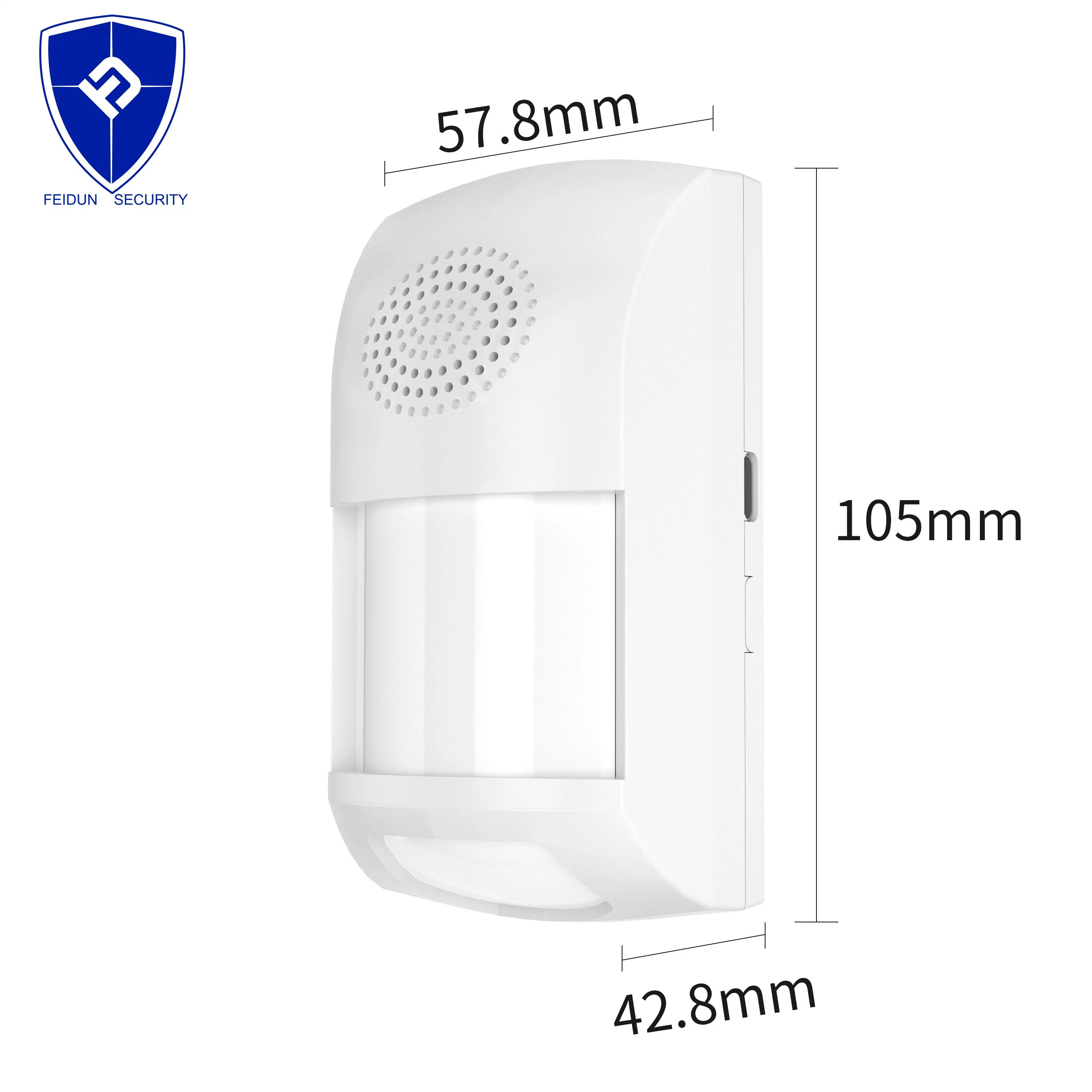 Detector de Movimentos PIR Alarme Sonoro detectar movimento popular Motion Alarme do sensor