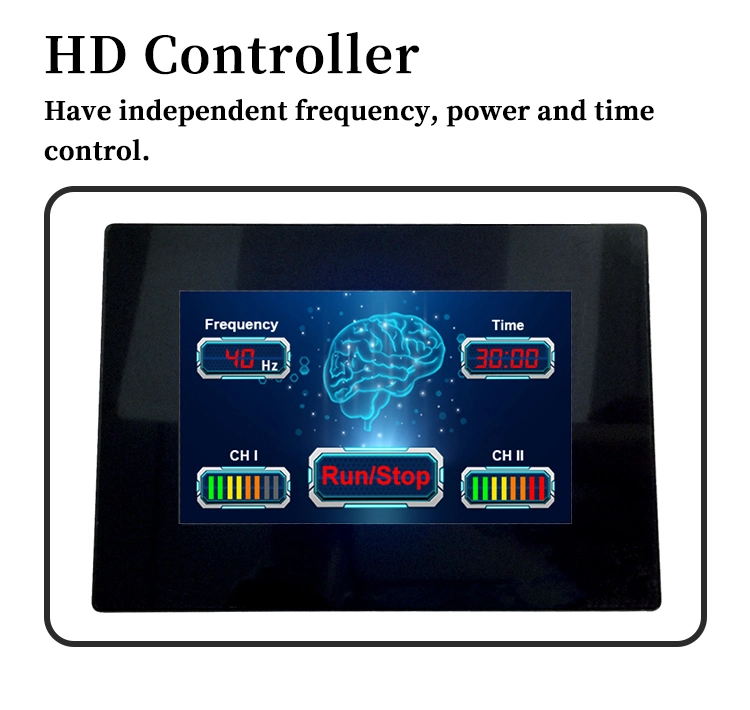 Suyzeko Brain Health LED Light Therapy Medical Device Photobiomodulation Treatment Machine for Brain Therapy