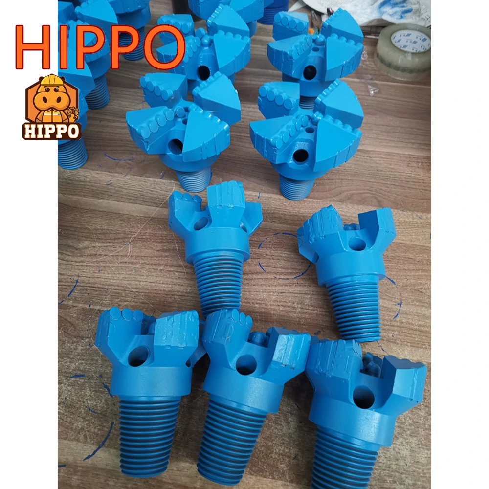 Hippo PDC Four-Wing Non-Coring Drill Bit Drilling Rig Parts for Sale