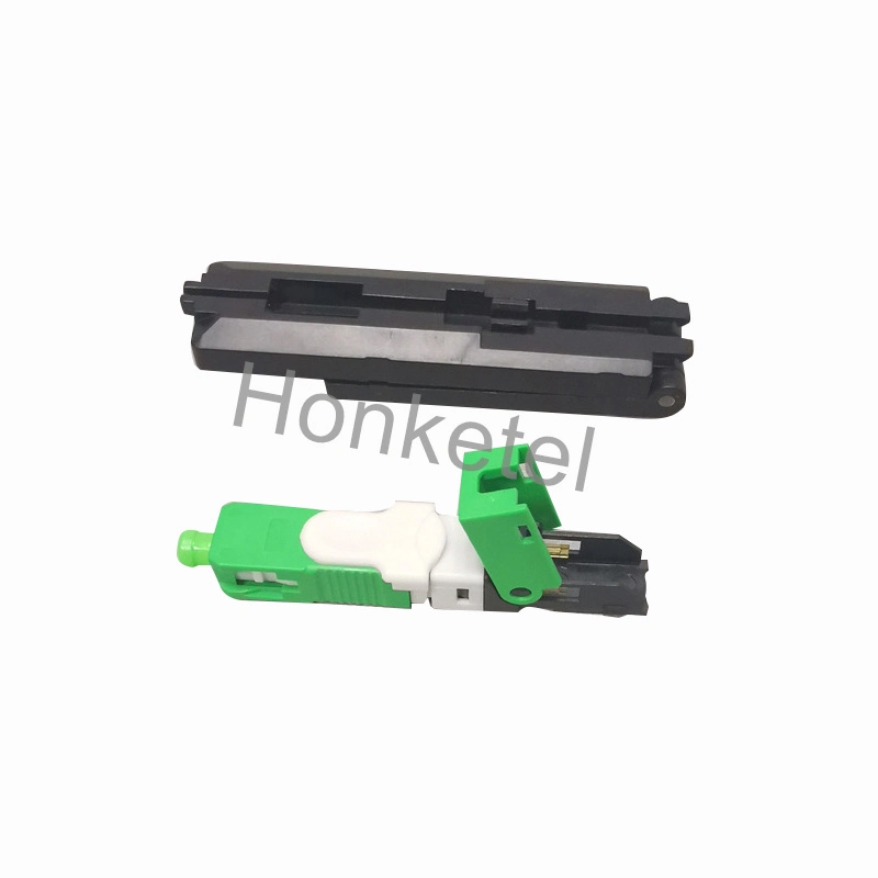 FTTX FTTH Sc Upc Sc PC Optical Fiber Cable Quick Connector Fast Assembly Sc Fast Connector