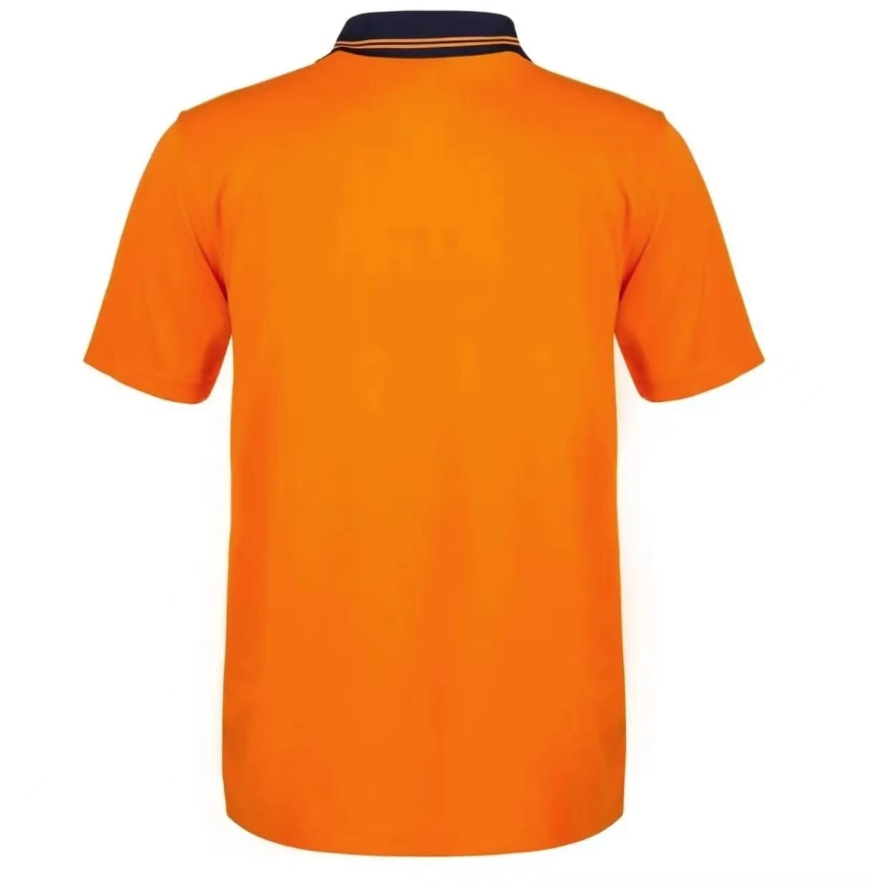 Armor Hi Vis Orange/Marine Polo manches courtes Polyester avec poche de poitrine Vêtements de travail