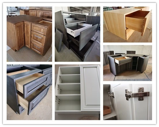 Free design Modern Walnut Wood Veneer Kitchen Cabinets Furniture OEM Manufactory