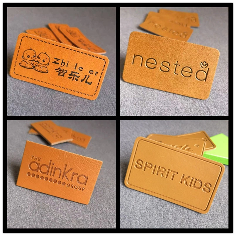 Professional Custom Clothing Accessories Korean Version Leather Label