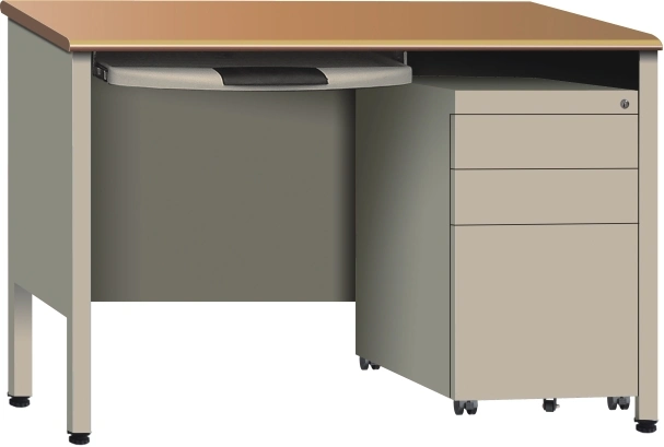 Steel Office Furniture 4 Drawer Office Desk