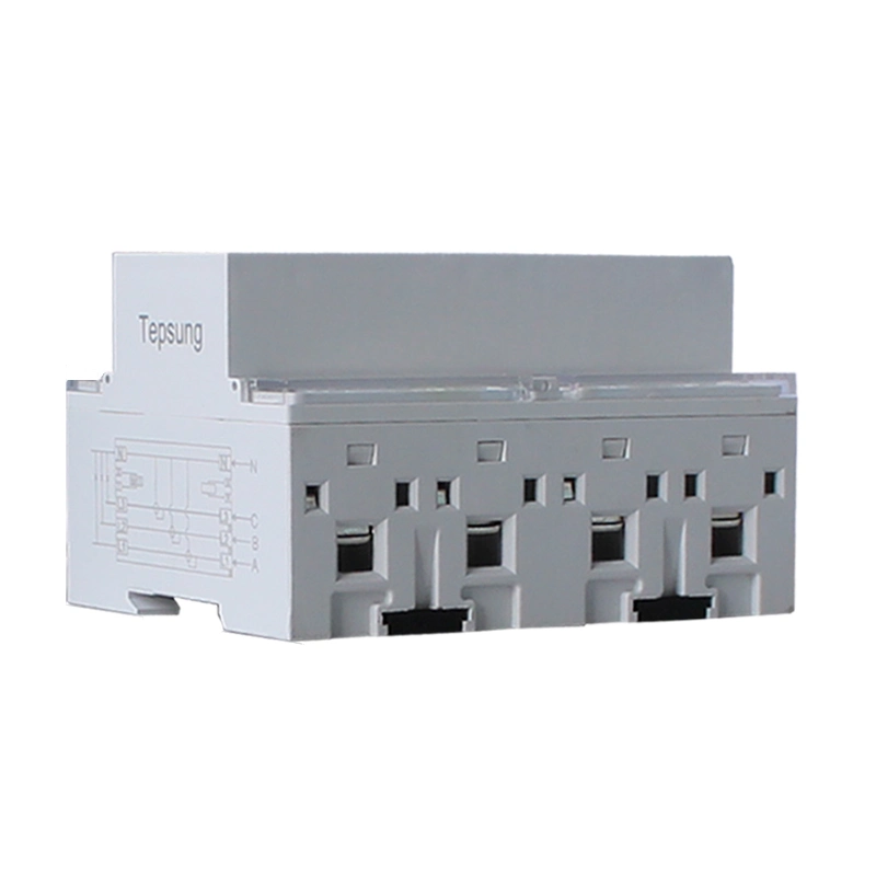 DIN Rail Mounted Three Phase Static Energy Meter Electronic Kwh Meter Smart Electric Power Meter Watt-Hour Meter