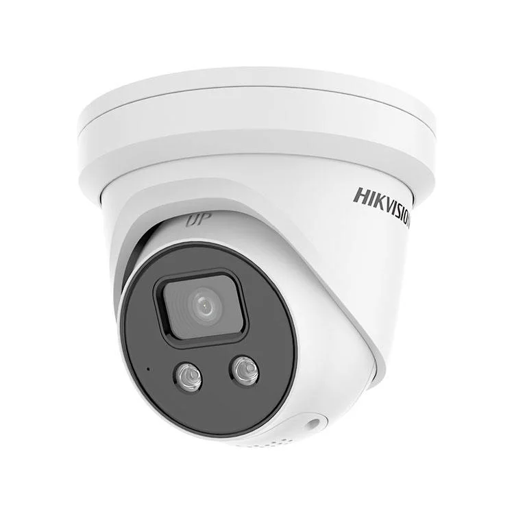 Luz estroboscópica aviso audível à câmara de rede DS-2CD2386g2-Isu/SL Hikvision 8MP 4K Câmara IP