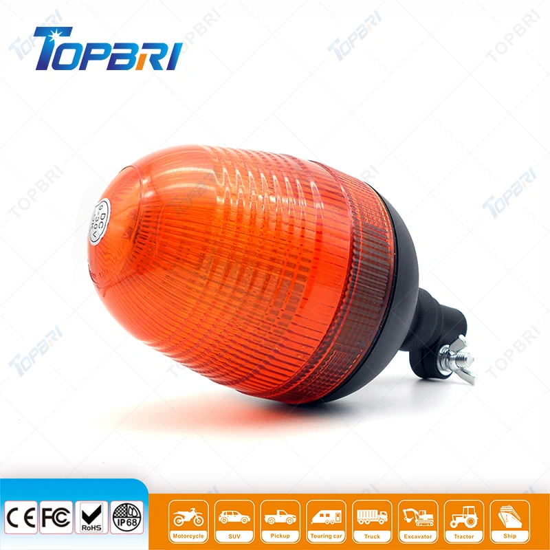 Emergency Vehicle 18W Amber LED Strobe Beacon Lights for Ambulance