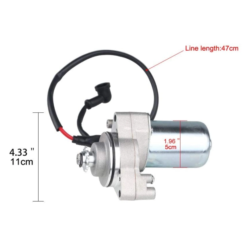 Starter Motor for Chinese 50cc 70cc 90cc 110cc 125cc ATV Dirtbike 3 Bolt Munts Taotao