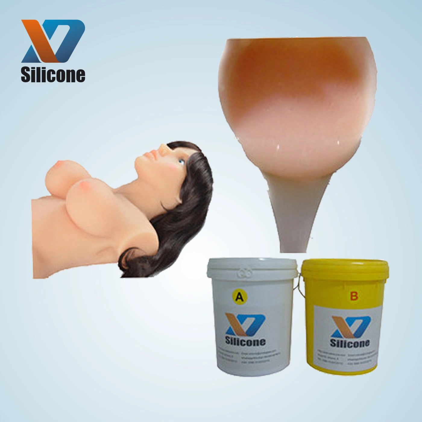 Medical Grade Soft Sex Toys Adult Products Use Silicone Rubber