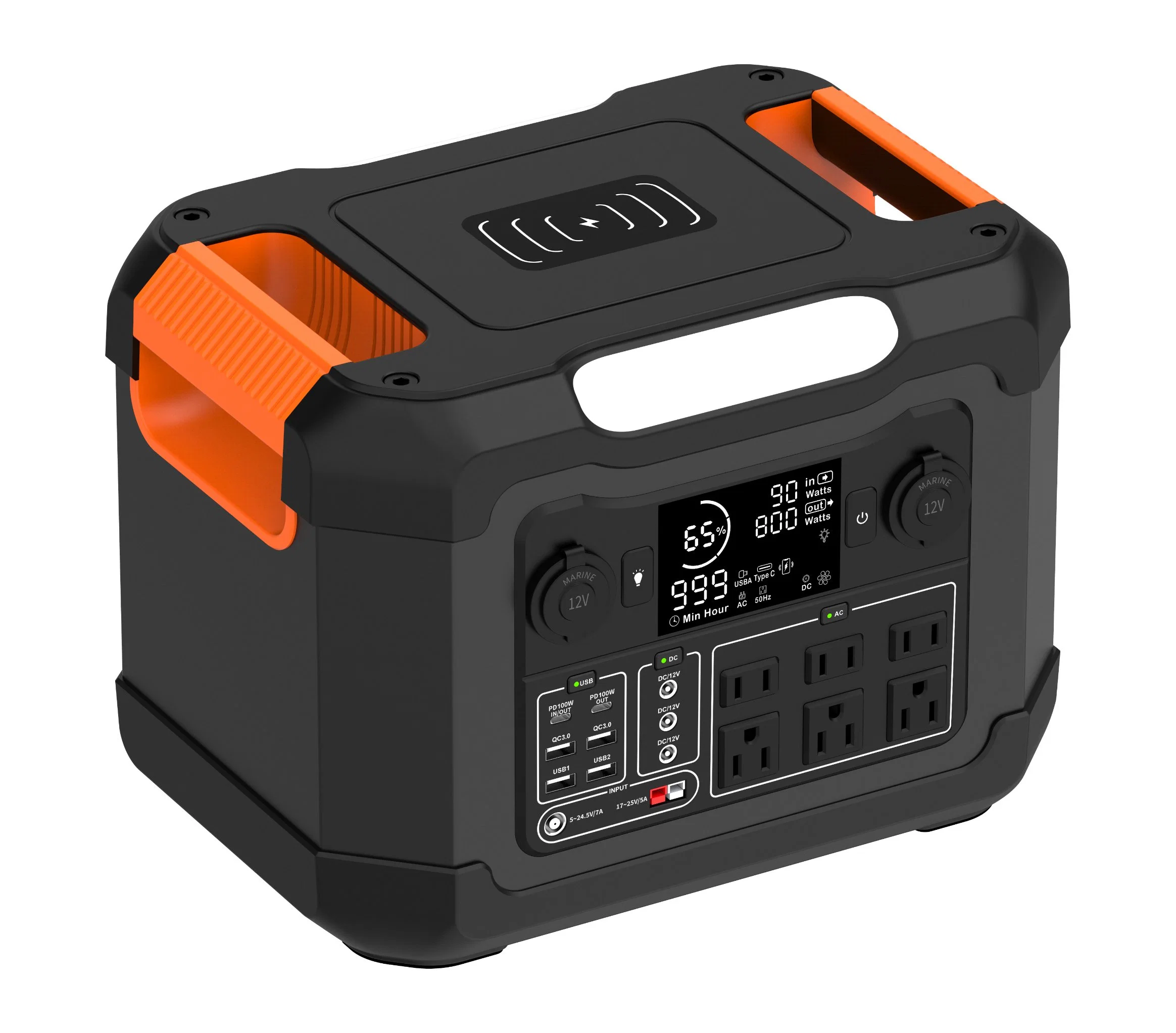 Good Quality Power Generator Portable 1200W 300000mAh/1098wh for Tourism/Camping/Fishing