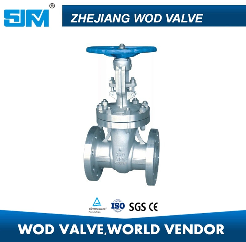 ANSI Flange Gate Valve 150lb Stainless Steel Wcb