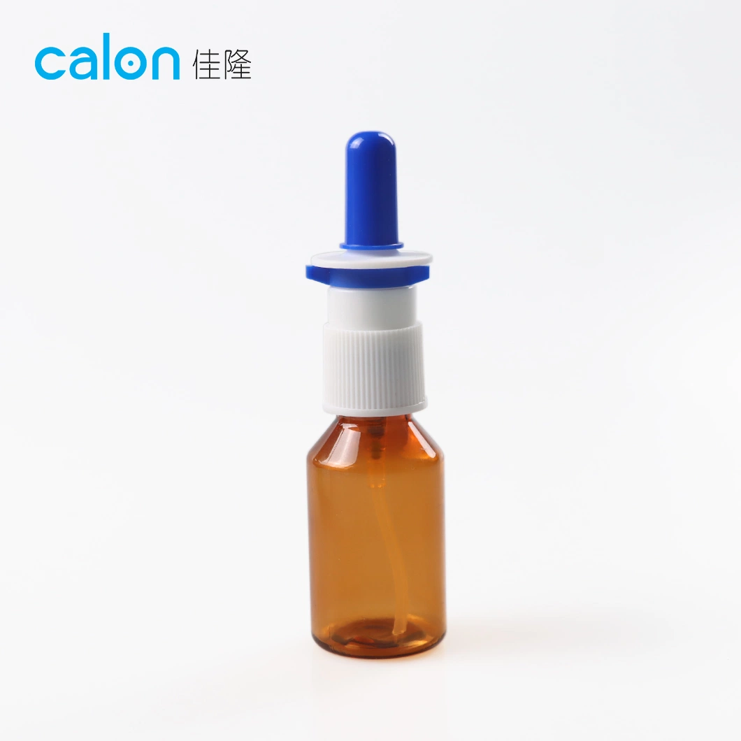 18/410 Medicine Bottle Spray Oral PP Plastic Nasal Spray with Clip