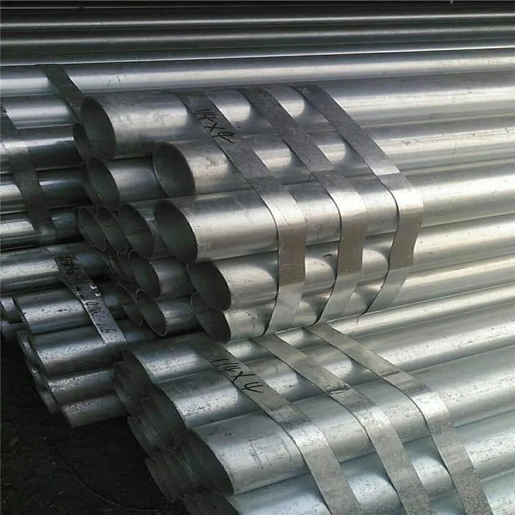 Hot Dipped Galvanized Iron Round Pipe/Galvanized ERW Steel Tubes/Tubular Carbon Steel Pipes for Greenhouse Building Construction