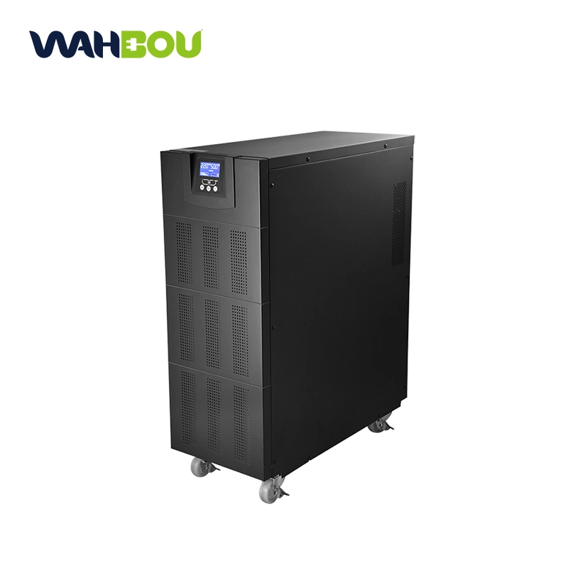 Wahbou High Frequency Three Phase Input Three Phase Output Ot01 20kVA Online UPS with Built-in Battery