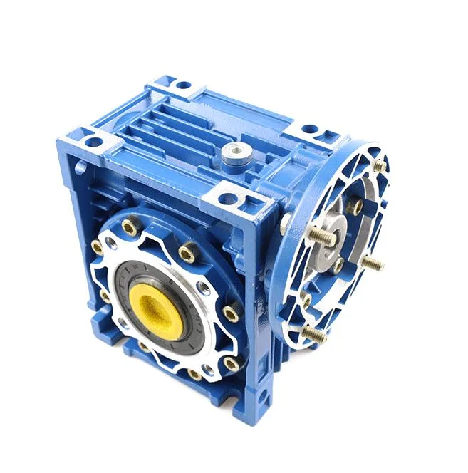 Nmrv150 Output 50mm Vertical Aluminum Shell Flange Ratio 100 Gearbox Worm Reducer