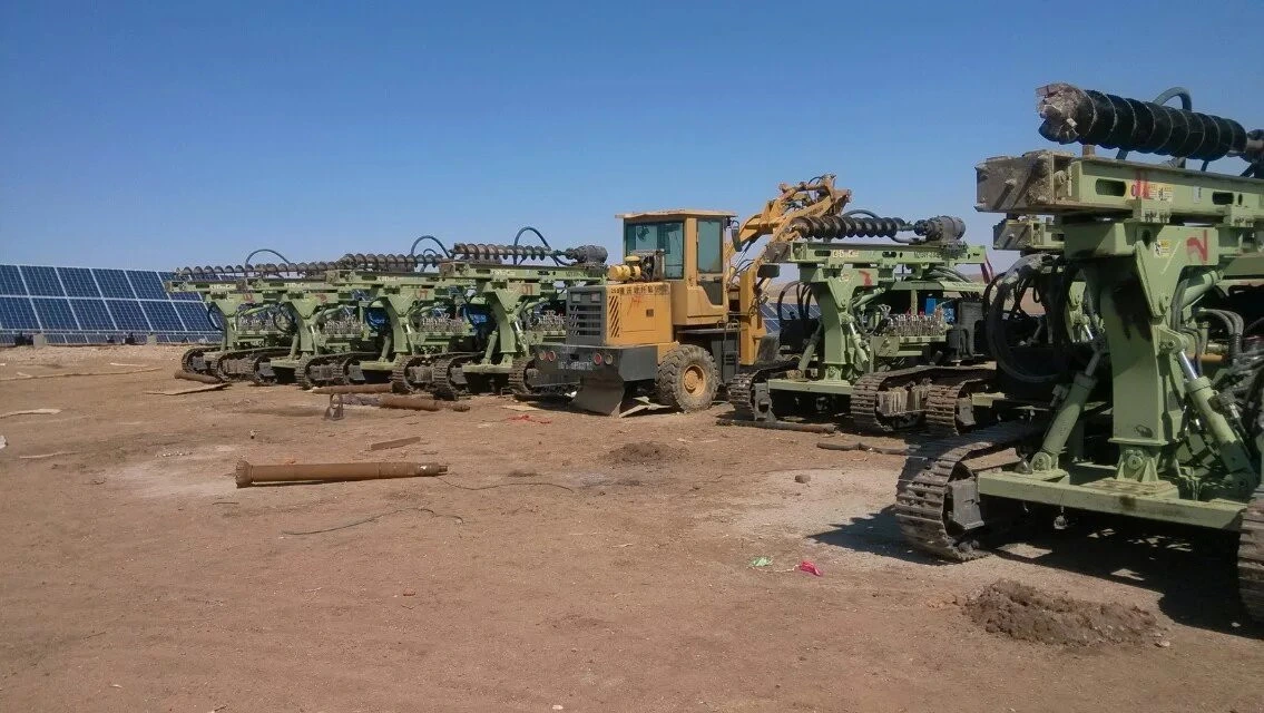 Controlador pequeño de pila solar de buena calidad con motor giratorio Para el proyecto Solar MW en Nueva Zelanda