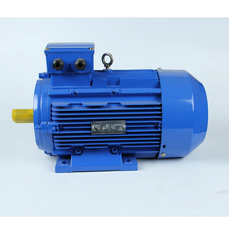 Industry Motor Y2 Series Three Phase Single Phase Electric Motor with Cast Iron Housing for Axial Fan