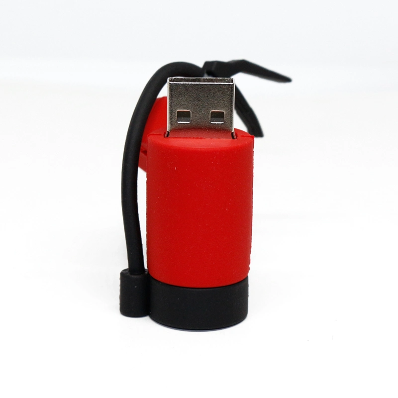 Herramientas de lucha contra incendios extintor forma PVC USB Flash Drive 16GB 32GB 64GB unidades Flash Unidad USB USB