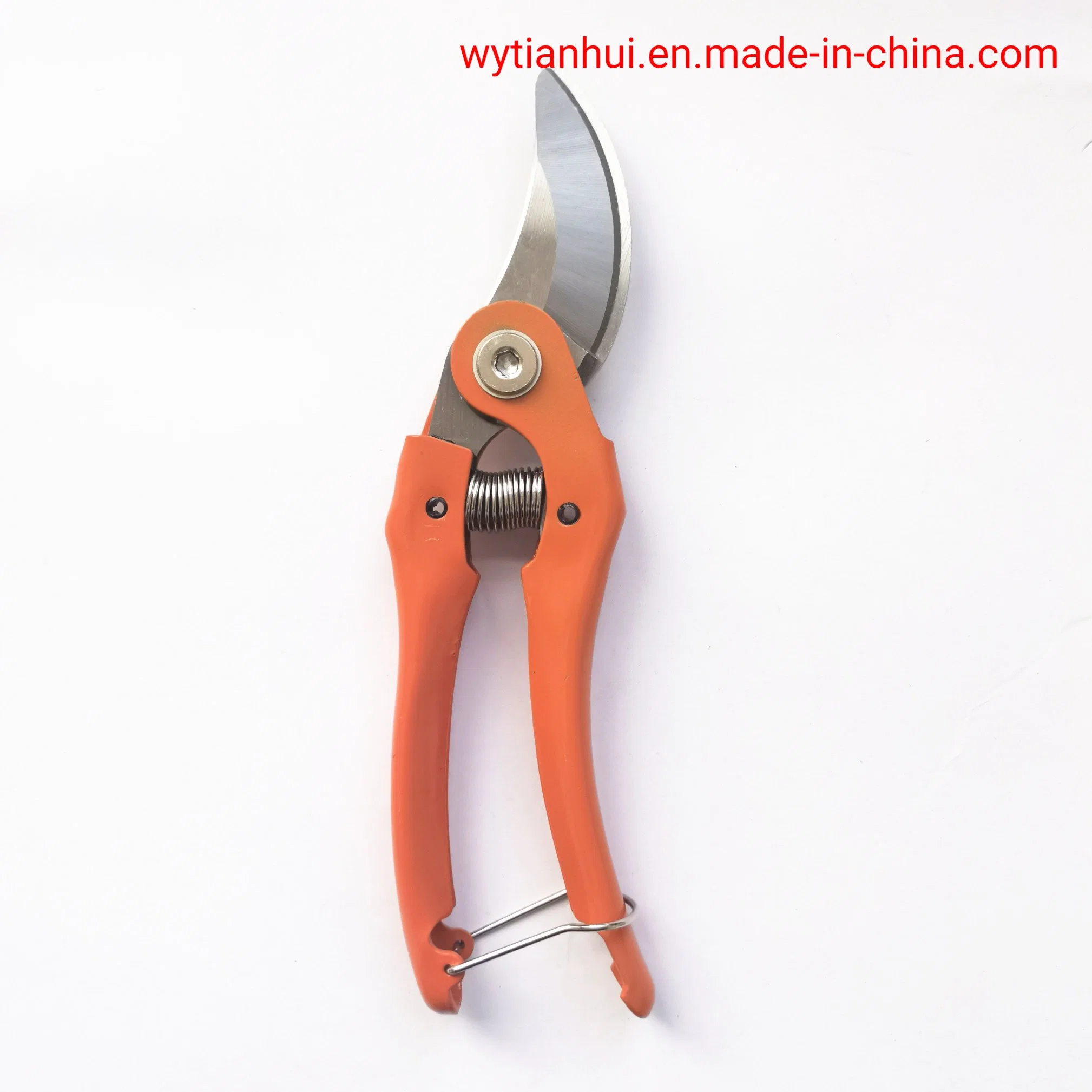 Factory Orange Garden Scissors Hand Iron Pruner Tools