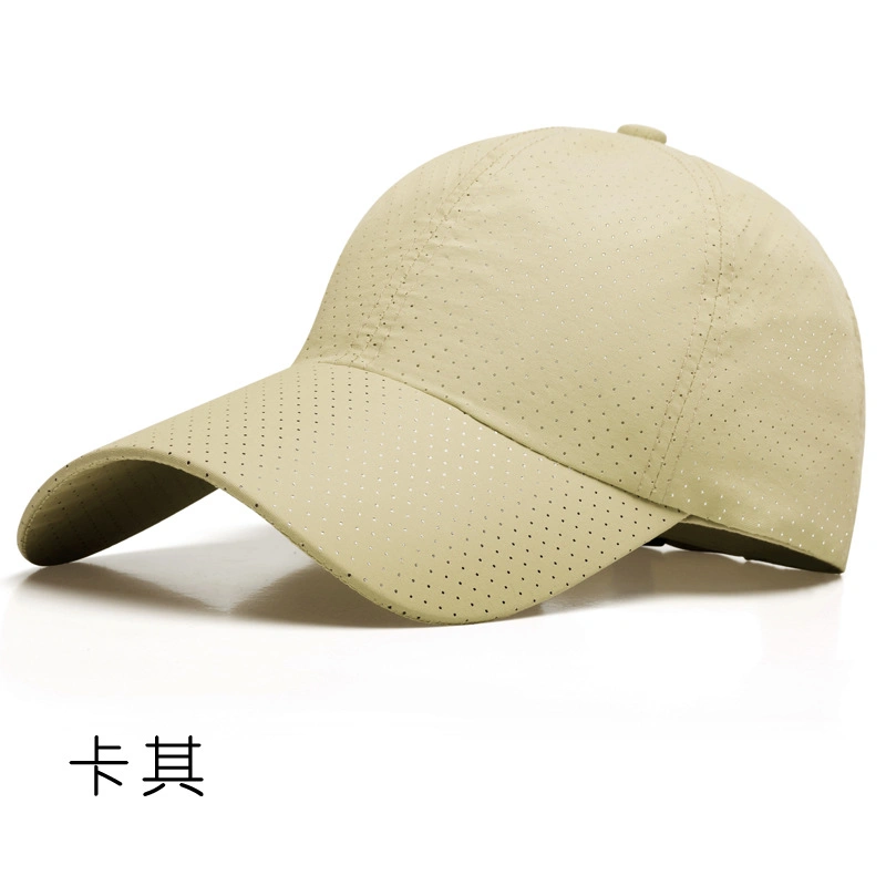 Wholesale/Supplier Custom Breathable Quick Dry Baseball Cap Solid Colour Sunshade Outdoor Sports Hat Men and Women Sun Hat