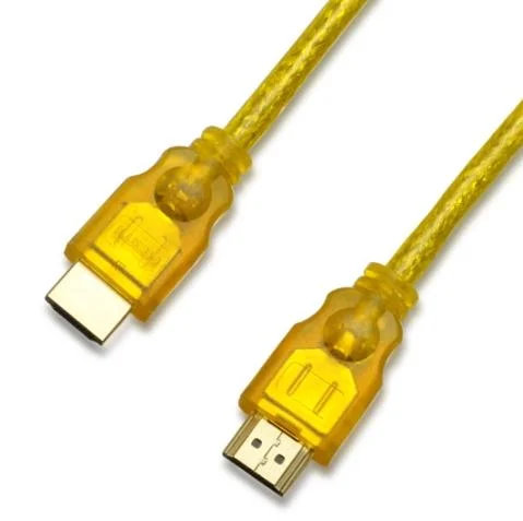 Cable HDMI 1080p transparente 2.0 4 K 60 Hz.