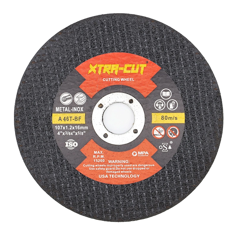 107mm Cutting Wheels EU Standard Super-Thin Cutting Disc for Metal