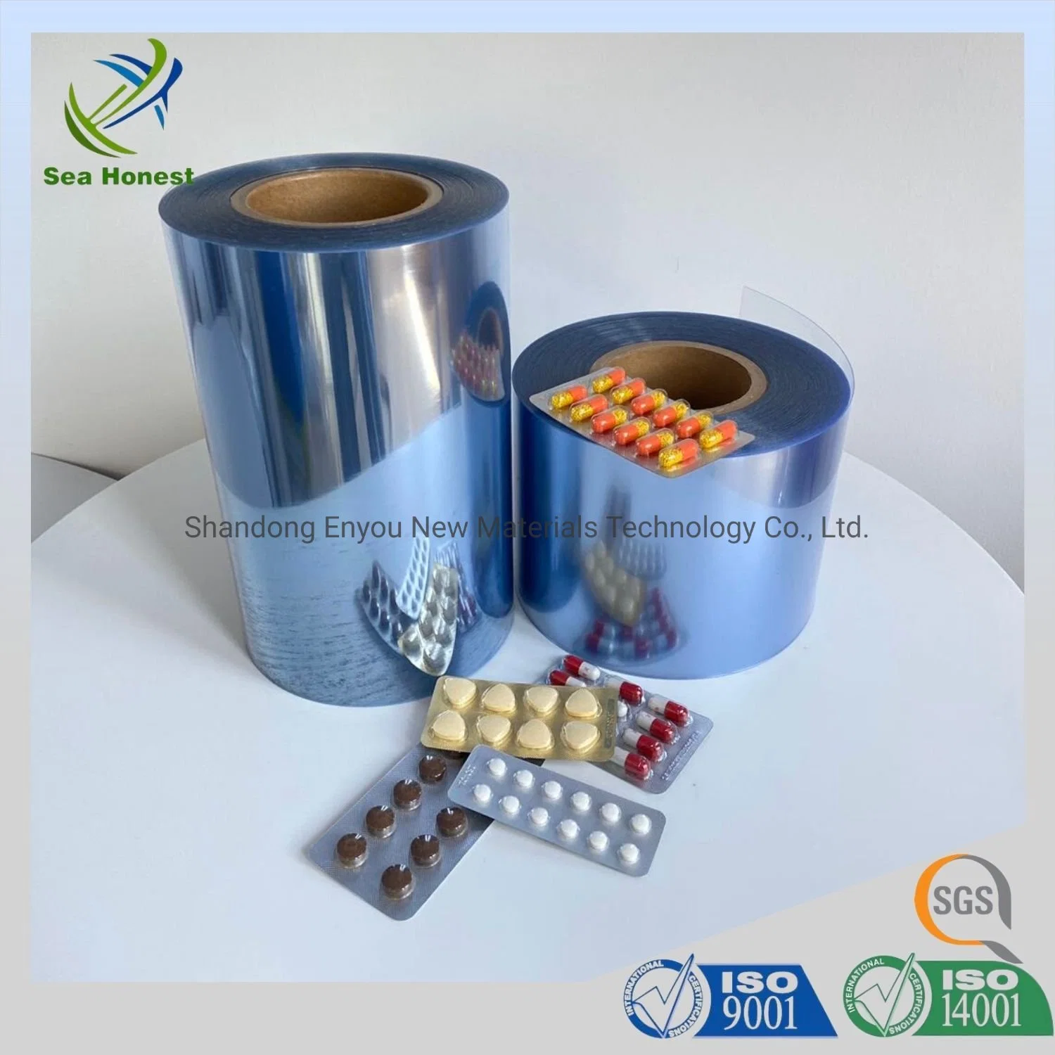 Professional Pharmaceutical PVC Rigid Film PVC Plastic Sheet with Good Service