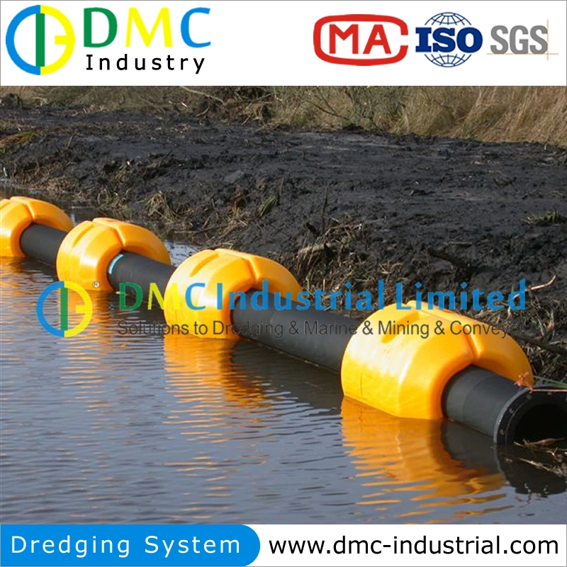 Discharging Floating Hoses Rubber Hoses with Dredging HDPE Floaters