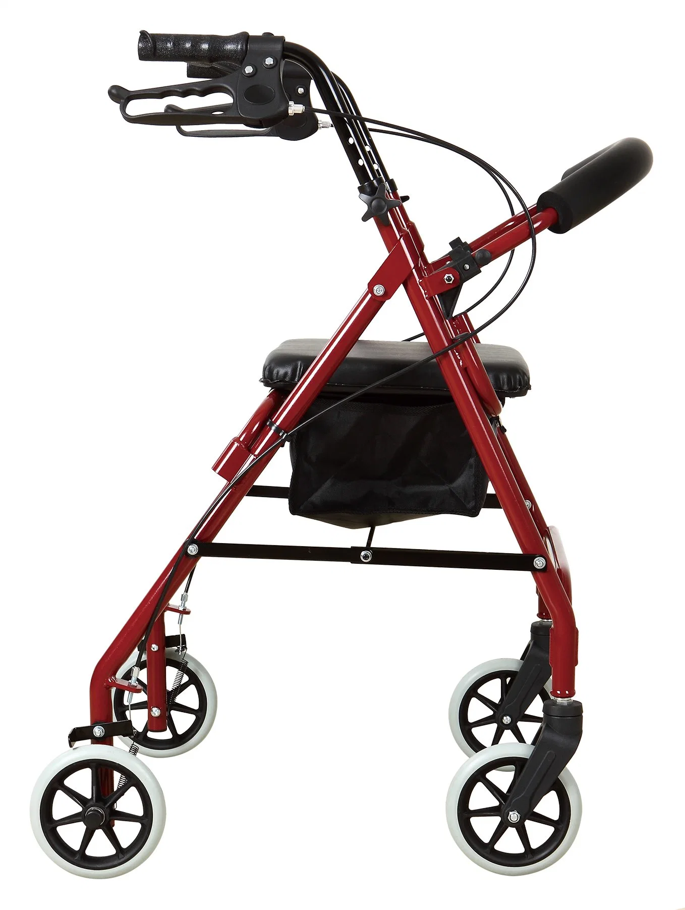 Aluminum Folding High quality/High cost performance  Walker with Wheels Walker Rollator