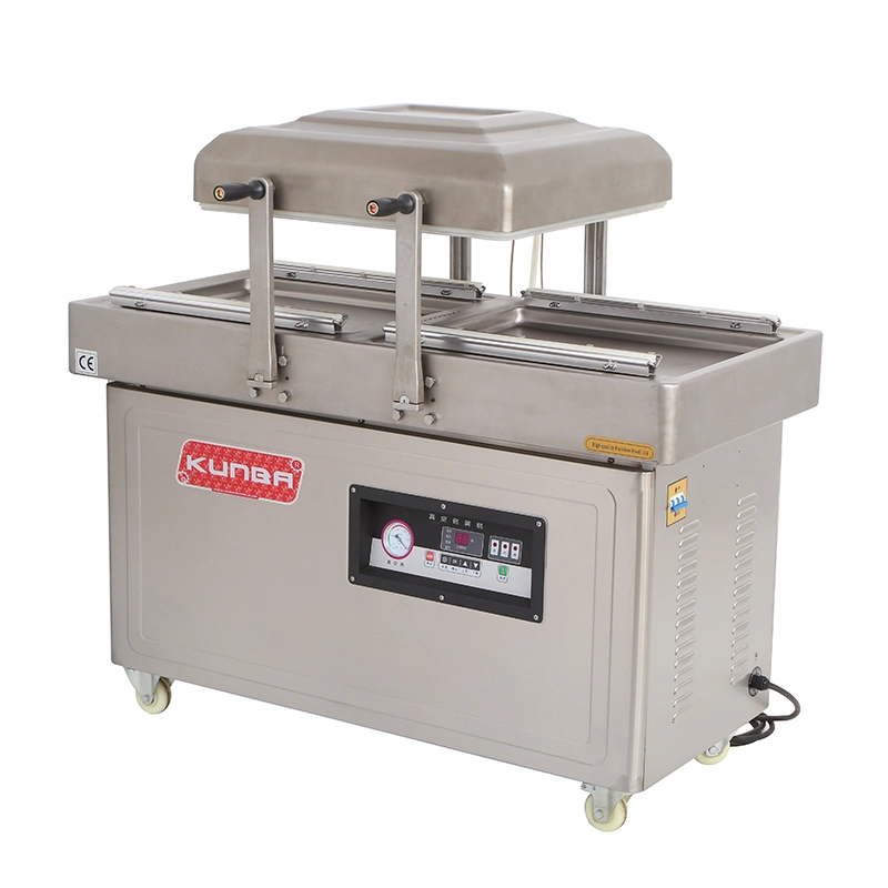 Double Chamber Vacuum Packing Machine for Meat, Beef, Sea Food, Tofu, Mushroom, Peanut, Rice, Chicken