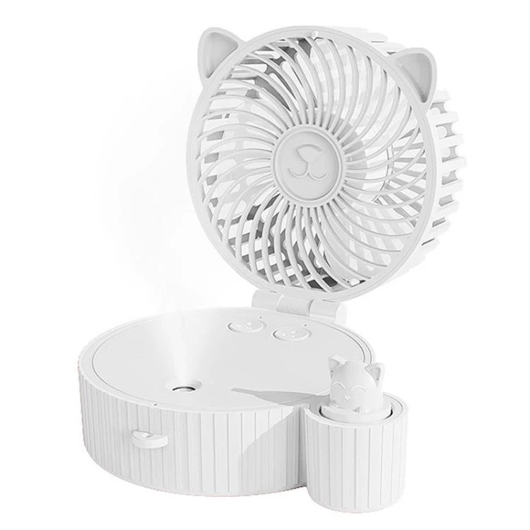 C360 Portable Grand Réservoir d'Eau Pulvérisée Ventilateur de Refroidissement Domestique Mini Rechargeable