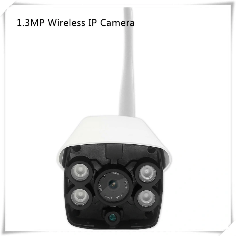 1.3MP WiFi Cámara de seguridad IP digital impermeable para redes de video CCTV doméstica