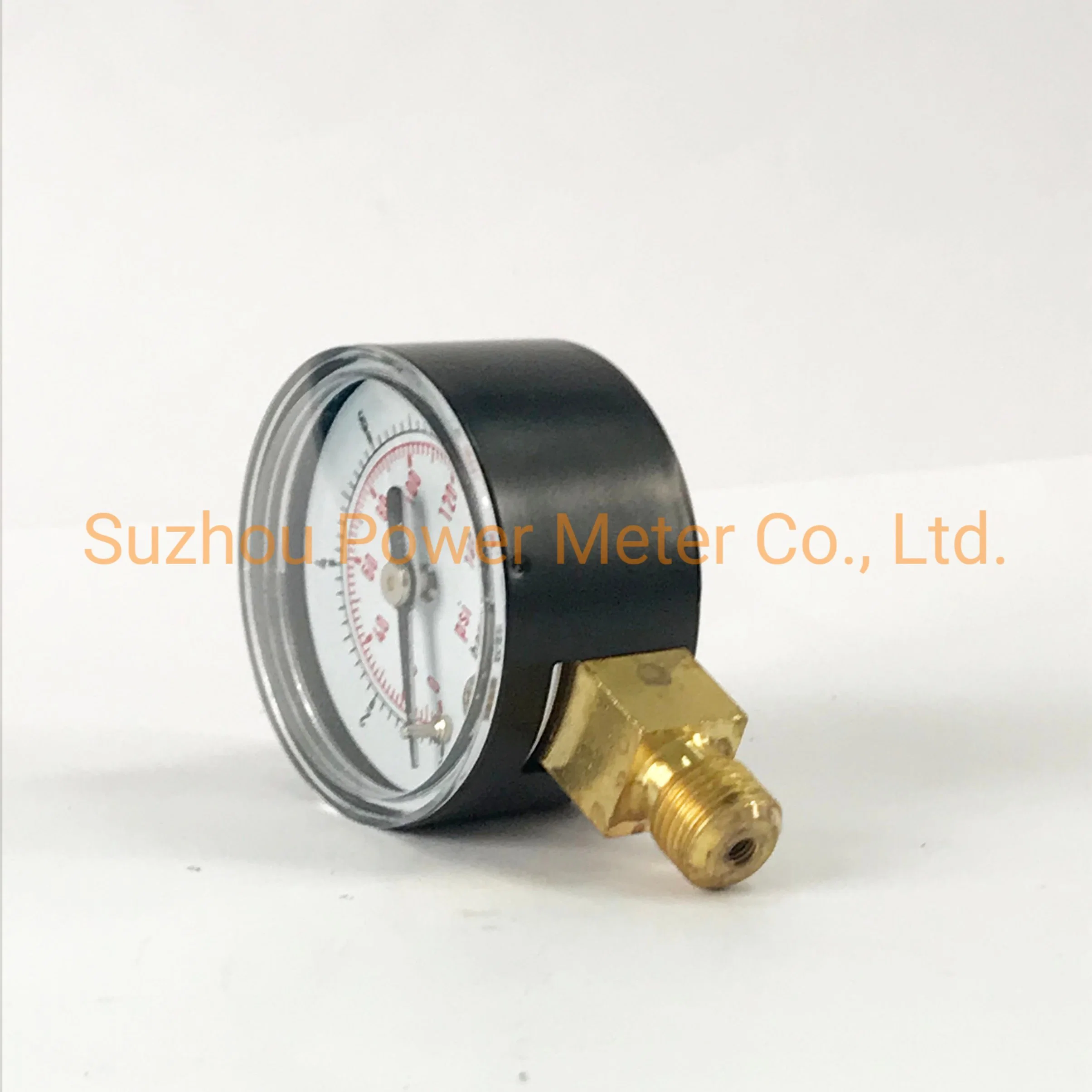 Manómetro indicador de presión de 40mm 10 Bar 140psi NPT 1/8