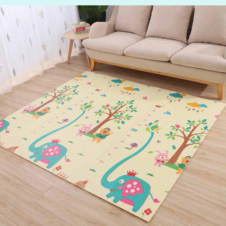 Baby Play Mat niños pequeños y bebés espuma plegable XPE espuma Alfombra para juegos en el suelo del bebé