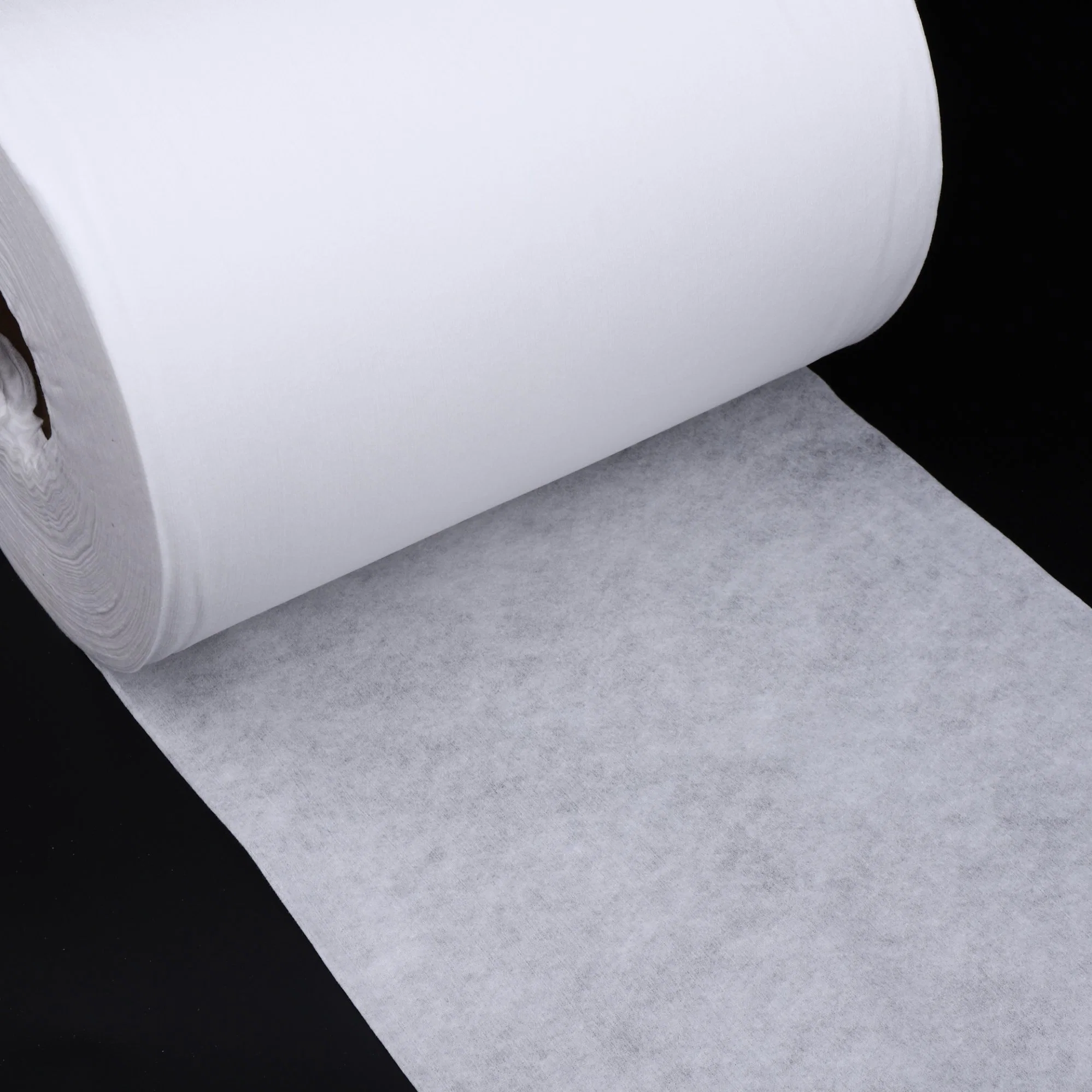 Biodegradable 100% Polylactic Acid PLA Spunlace Nonwoven Non Woven Fabric