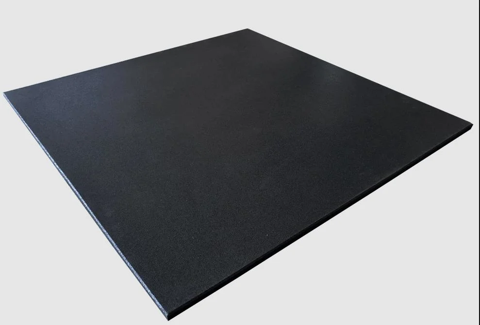 Factory Gym Rubber Mats Fitness Rubber Flooring Sheets with EPDM SGS Fire Rating Certificates