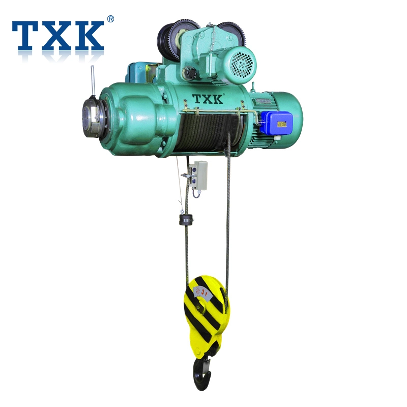 Heavy Duty Txk 3 Ton CD1/MD1 Electric Wire Rope Hoist