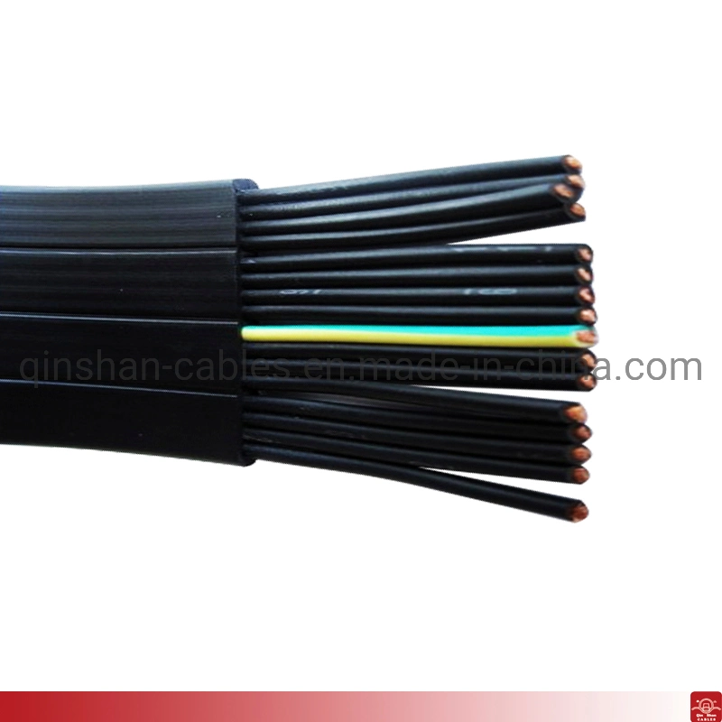 16corex 1.5mm Flat Rubber Electric Copper Wire Cable Elevator Cable Parts