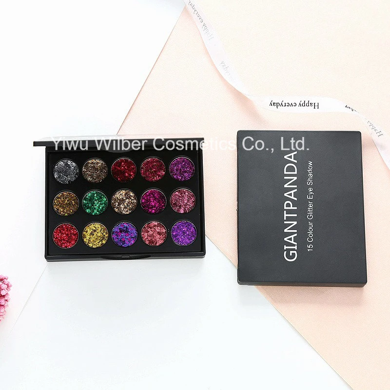 New Arrival 15 Colors Glitter Eyeshadow Palette