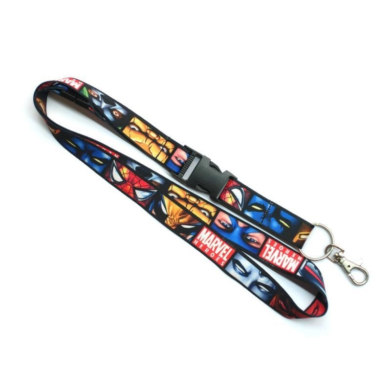 Full Colors Dye Sublimation Printed Lanyards