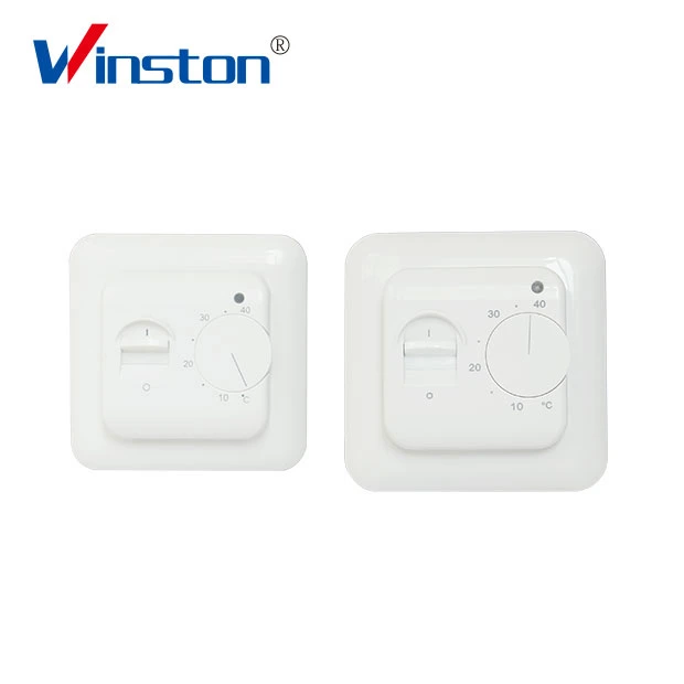 2 Position Room Thermostat Electrical Floor Heating Mechanical Bi Metal Temperature Controller with Sensor