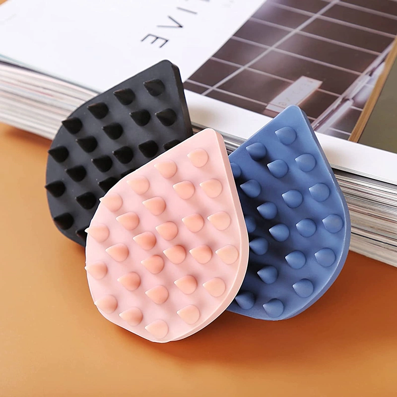 Hair Scalp Massager Shampoo Brush Silicone Head Washer Brush Handheld Shower Scalp Scrubber Cleansing Brush for Removing Dandruff