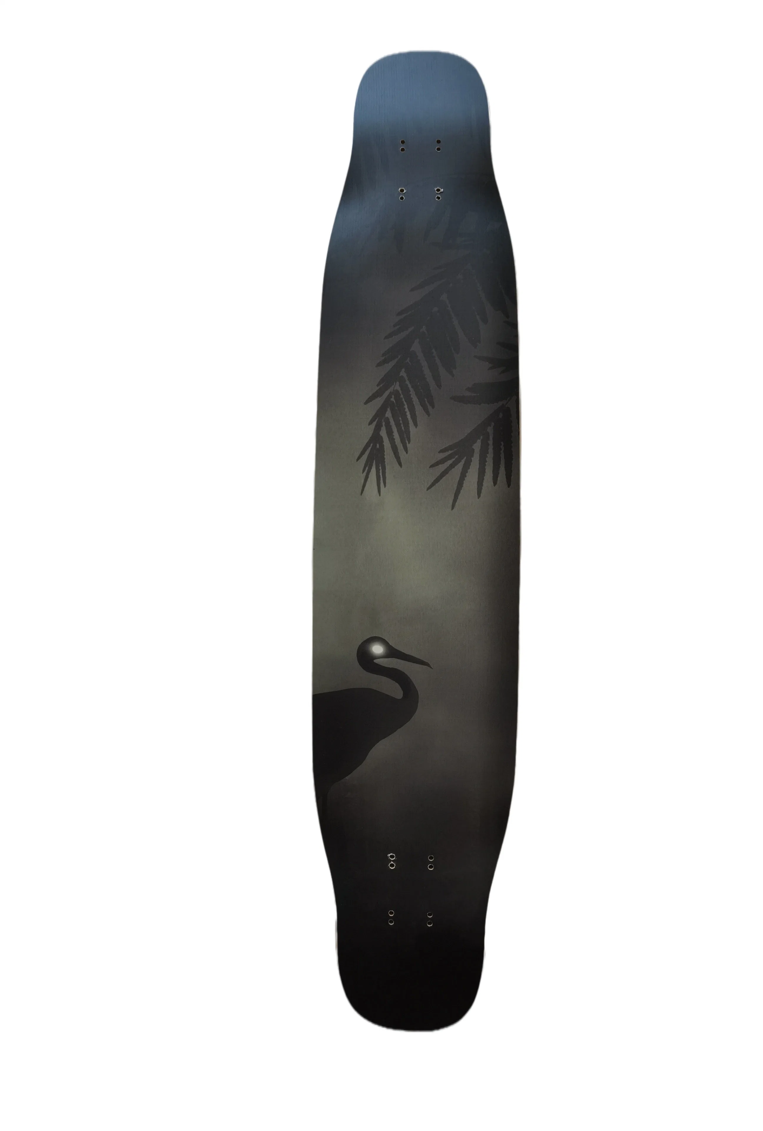 Hot Sale Free Dancing Style 7 Ply Maple Bamboo Professional Longboard Skateboard