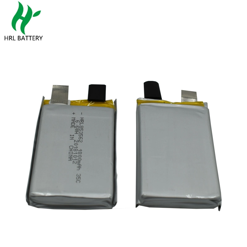 High Discharge Rate Rechargeable Lithium-Ion Polymer Battery 60c 803562 3.7V 1300mAh RC Lipo Battery Cell