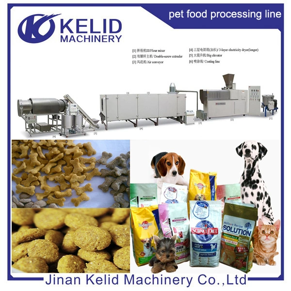 Pet Food Dog Cat Bird Fish Feed Machine Produktionslinie