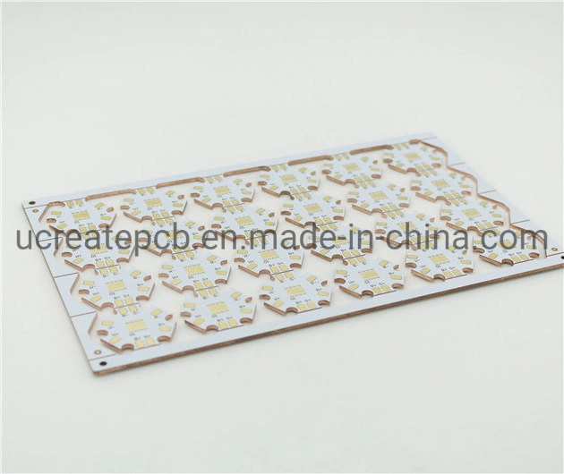 Aluminium LED PCBA for Home Applications GPS PCBA Assembly Manufacturing Service with UL