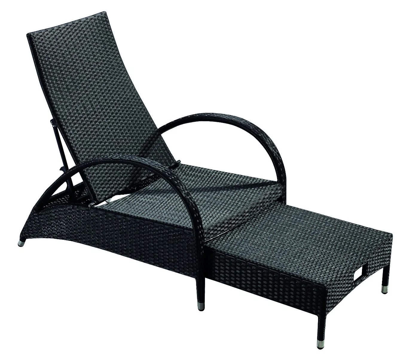 Wicker Recline Sun Lounger Patio Garden Furniture Lounger Sets